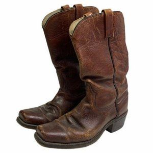 Vintage Dingo Mens Cowboy Western Boots Brown 9.5